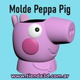 peppa-pig-4.jpg Peppa Pig Flowerpot Mold