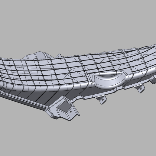 Hyundai Elantra (2021-2023) Front Bumper Air Duct LH & RH [86543-AA800 / 86544-AA800]