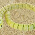 baby-snakev2_b.jpg Articulated Baby Snake - FLEXI PRINT-IN-PLACE