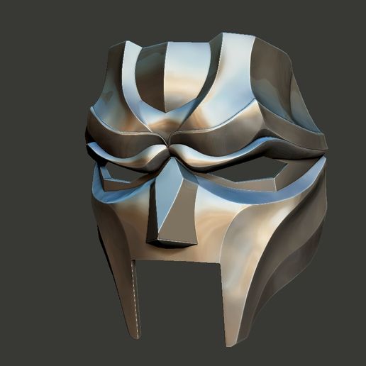 MF DOOM マスク 狂気の悪役 スチールフェイスアーマー 中世の