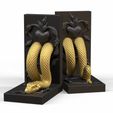 02.jpg Snake Bookend