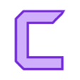 C.stl Letters and Numbers ROBOCOP | Logo