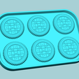 9-i.png Cookie Mould 09 - Biscuit Silicon Molding