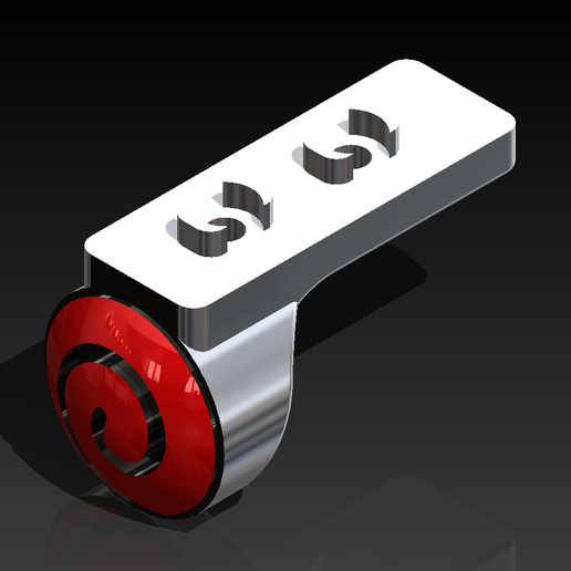 Uzumaki M-LOK Hand Stop 3D model