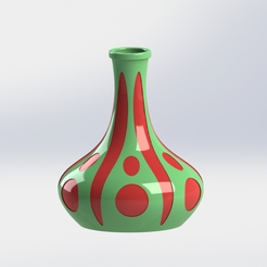 jarrón1.png STL-Datei Design-Vase・3D-druckbare Vorlage zum herunterladen