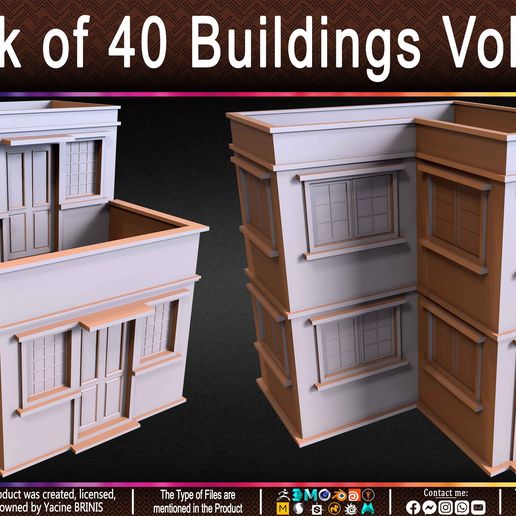 Pack-of-40-Buildings-Volume-01-Sculpted-by-Yacine-BRINIS-Set-065.jpg Pack of 40 Buildings Volume 01
