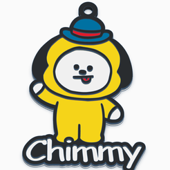 chimmy-tinker.png Archivo STL Llavero de Chimmy de BT21・Plan de impresión en 3D para descargar