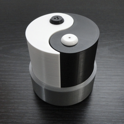 Foto01_B.png STL file Yin Yang Salt and Pepper・3D print design to download