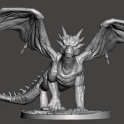 inspired_figure_from_1996_movie_dragonheart_draco_the_dragon_ready_for_3d_print_3d_model_c4d_max_obj.png inspired by the movie Heart of Dragon Draco based on