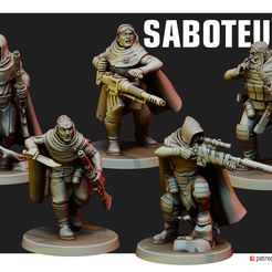 sabouters.jpg Fichier 3D Saboteurs・Modèle à télécharger et à imprimer en 3D