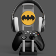 Controller-and-Headset-Stand-Batman-01.png Batman Dual Controller & Headset Stand