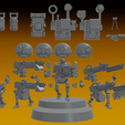 3-auxiliary-multipose-part-5.png AUXILIARY SERVOCORES - ASSISTANT DROID SQUAD -IN PARTS- 28mm