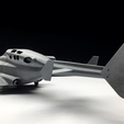 Airwolf-4.png AIRWOLF 3D PRINTED helicopter fuselage in size 450