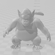 5.png King Kai + Bubbles (Dragon Ball) Modelo 3D