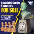 DC-Comics-STL-ad_Square_Flash.jpg The Flash bust - Classic DC Comics Character