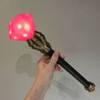 IMG_0285.jpg LED Royal Scepter Costume Prop. A Light up Diamond Cosplay Staff for King or Queen, Party, Theater, Acting, Events, Halloween.