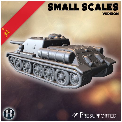 8.jpg Destructor de tanques SU-85M (versión a pequeña escala) - Ejército soviético Segunda Guerra Mundial Frente Este Ostfront RPG Mini Hobby