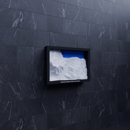 Prisoners Harbor, Santa Cruz Island, United States - 3D Miniature