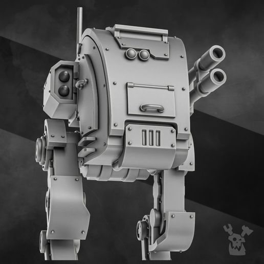 The Ork Slayers Stomper Mech 3D model