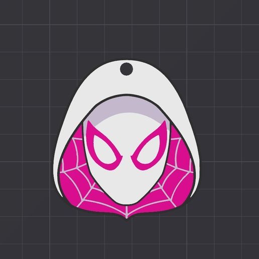 Keychain Gwen Spider / SpiderGwen