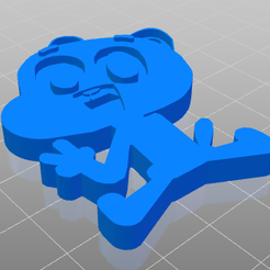 Free STL file Gumball from The Amazing World of Gumball 🗺️・3D printer  design to download・Cults