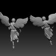 03.jpg Guardian Angel Figurine – Classical Flying Angel Statue | High Detail 3D Printable STL File