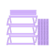 A1, A2, A3 bottom frames (6x) (H0).stl MJS2310-H0 PONT FERROVIAIRE DE MASSONGEX (MASSONGEX RAILWAY BRIDGE IN SWITZERLAND), H0 GAUGE FOR 3D PRINTING