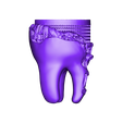 tooth.final.OBJ OBJ-Datei teeth art herunterladen • 3D-druckbares Design, saeedpeyda