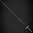 AsunaSwordClassic2Wire.jpg Sword Art Online Asuna Lambent Light Rapier for Cosplay