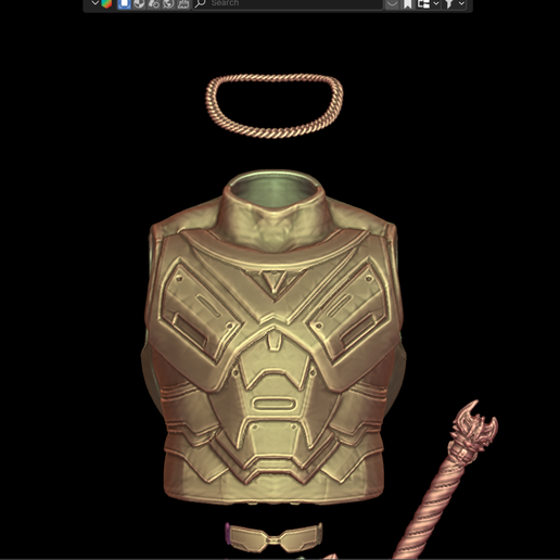 blender_pKRDS02RNz.png Blade, Eric Cross Brooks, Wesley SNipes Default Costume Marvel Rivals Full armor, weapon and props Cosplay Kit , kitbash