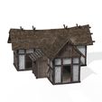 097.jpg Download MEDIEVAL HOUSE 3D Model - Obj - FbX - 3d PRINTING - 3D PROJECT - GAME READY