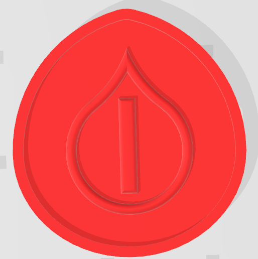 Warhammer Quest Card Wounded Token