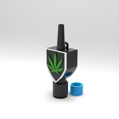 untitled.87.jpg Файл 3D Marijuana Mouthpiece・Модель для загрузки и 3D-печати