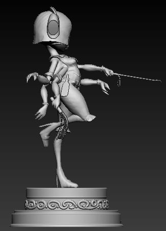 🕷️ Muffet - Undertale Boss / Spider Bake Sale - Figure STL
