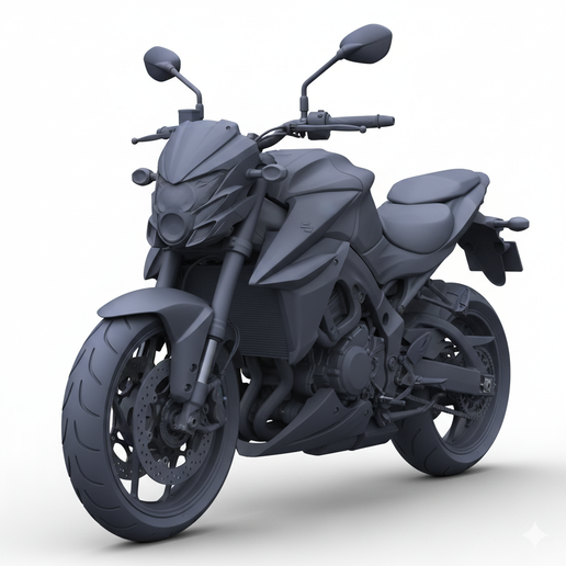 Suzuki GSX-S1000 motorcycle miniature, motorbike, adventure motorcycle STL, motorcycle lamp STL, steampunk motorcycle STL, 1:32 motorcycle, motorcycle model kit, classic motorcycle STL, MotoGP bike STL, motorcycle 3D model, motorcycle action pose STL, bik