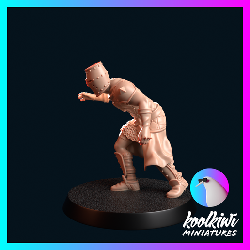 ee a RELAY STL file Fantasy Football Squire 02・Model to download and 3D print, koolkiwi_Miniatures