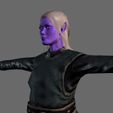12.jpg Animated Elf woman-Rigged 3d game character Low-poly