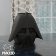 PMO3D-19.png Star Wars DARTH VADER Planter 3D Print Stl Files Pack For 3D Printers