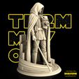 042921-Star-Wars-Luke-sculpture-014.jpg Luke Skywalker Sculpture - Star Wars 3D Models - Tested and Ready for 3D printing