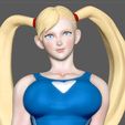 17.jpg MIKA SWIMSUIT SEXY GIRL STREET FIGHTER GAME ANIME CHARACTER 3D print model