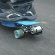 Making-a-DIY-Electric-Skateboard-using-775-Motor-frame-at-7m12s.jpg I Built an Electric Skateboard using 775 DC Motor
