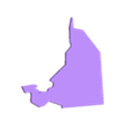 Campeche.stl Mapa de México Puzzle