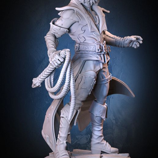 🧛 Leon Belmont・ STL File for 3D printing・Cults