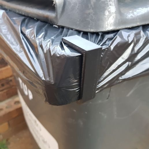 Free STL file WheelieBin Liner Clips・3D printable object to download・Cults