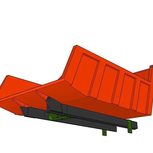 🚁 Ural 4320 / 5557 Tipper body WPL・ STL File for 3D printing・Cults