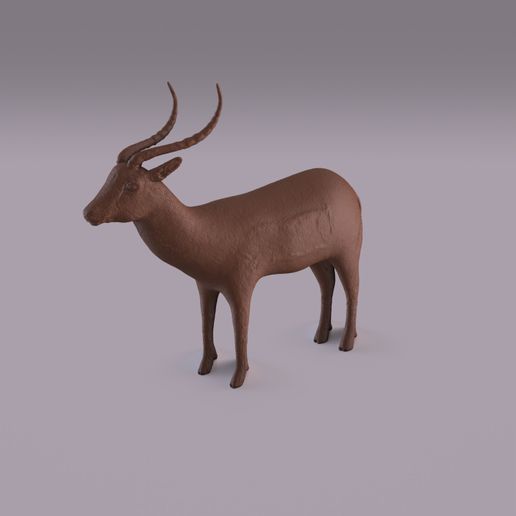 Antelope_R0001.jpg STL file Antelope・3D printing template to download, rmilushev