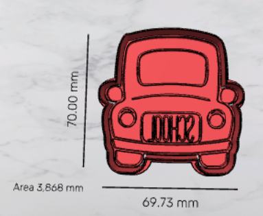 school bus 2 cutter and stamp