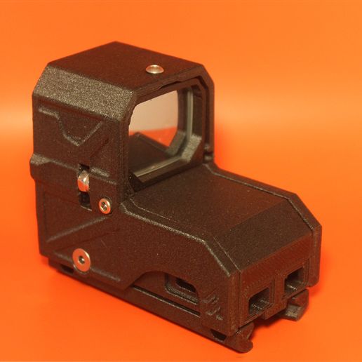 AWMS Smart Airsoft Round Counting Optic 3D model