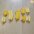 image-4.jpg 16 rails courbes et croisements courbes compatibles Ikea/Brio (Package 2)