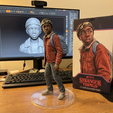 lucas.png LUCAS SINCLAIR: Der realistische Krieger! 🏹 Stranger Things Hawkins Beschützer 3D Modell